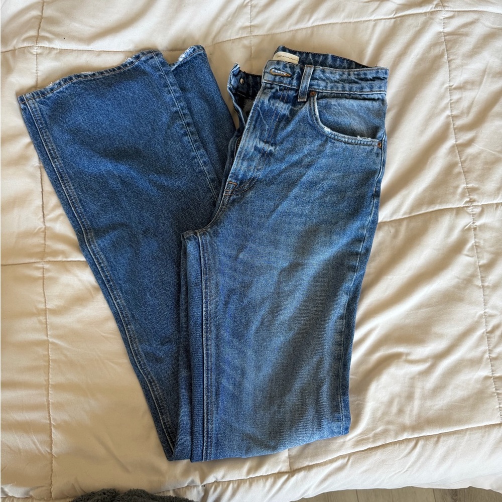 GRLFRND Denim Bootcut Jeans